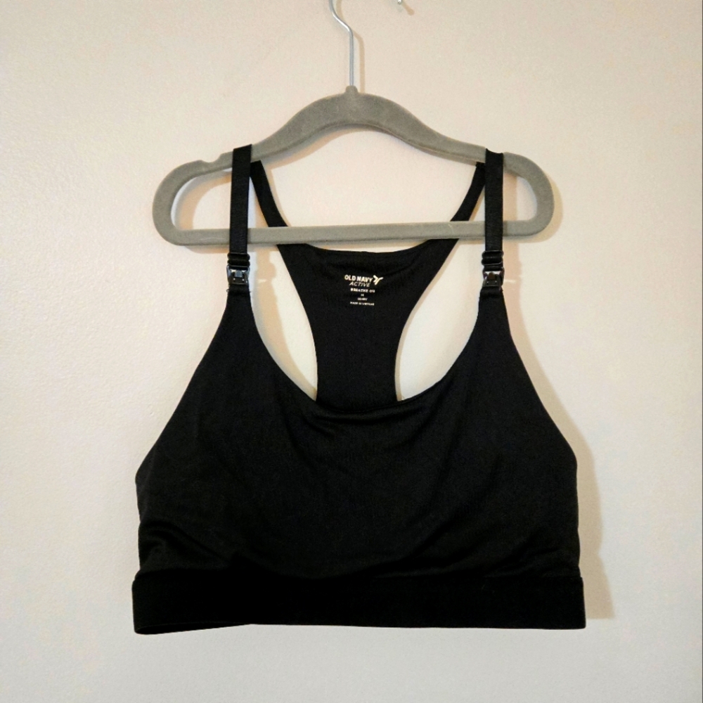 Old Navy Active Breathe On Nursing Bra,  Size M, Go Dry